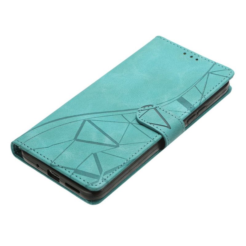 Flip Cover Til Xiaomi 17 Pro Max Trekantmønster
