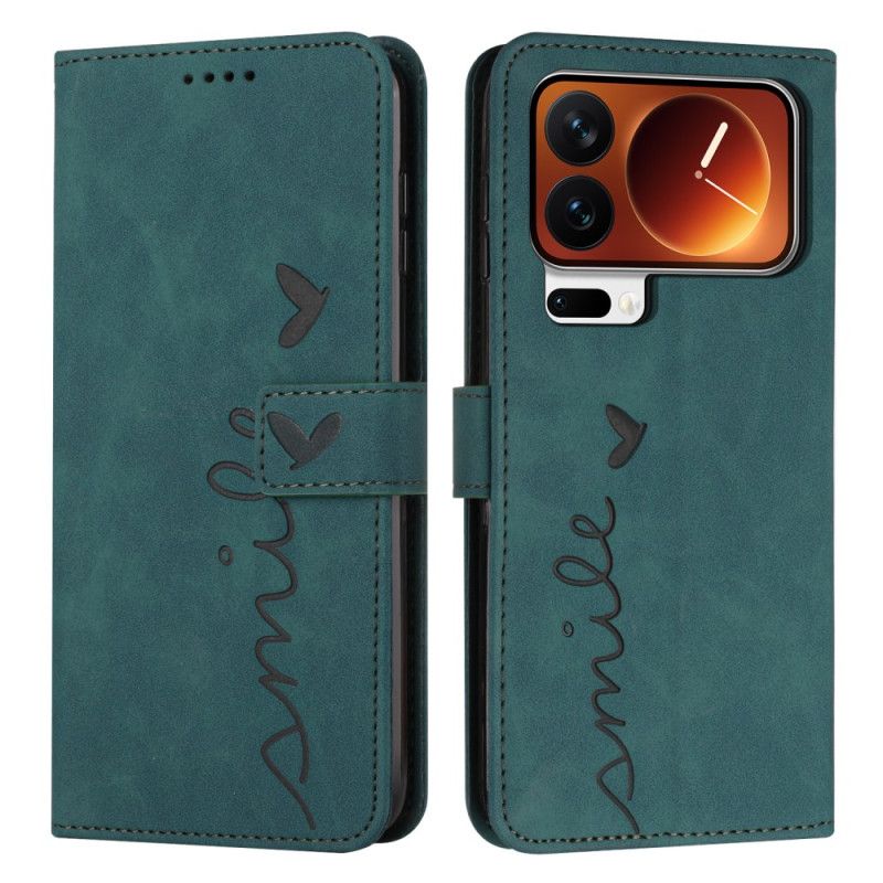 Flip Cover Xiaomi 17 Pro Max Hjertesmil