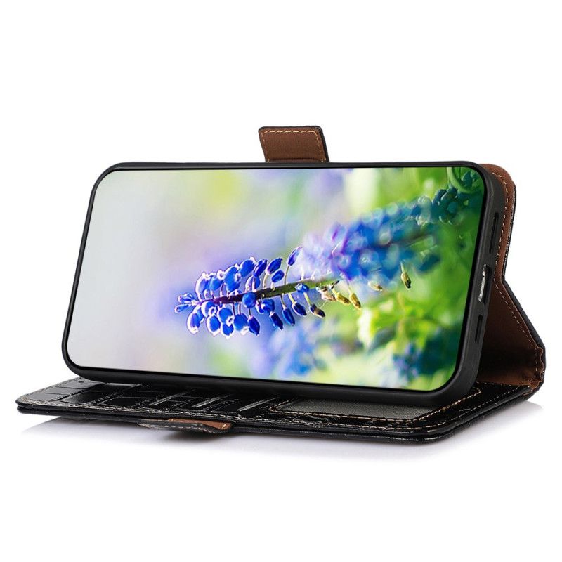 Flip Cover Xiaomi 17 Pro Max Krokodilletekstureret Rfid-beskyttelse