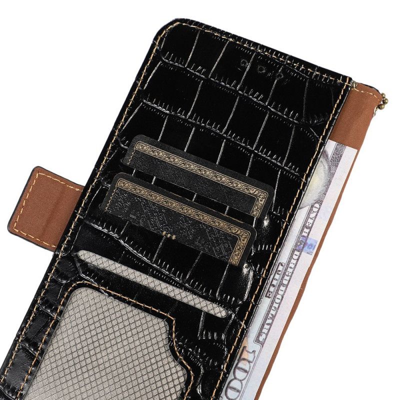 Flip Cover Xiaomi 17 Pro Max Krokodilletekstureret Rfid-beskyttelse