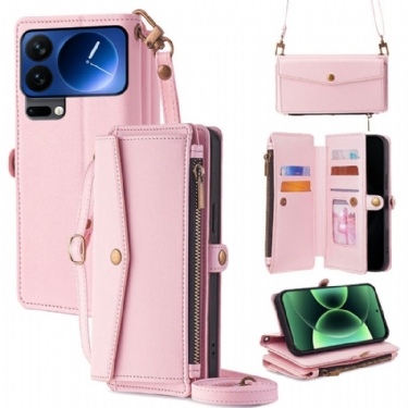 Flip Cover Xiaomi 17 Pro Max Pung Og Skulderrem