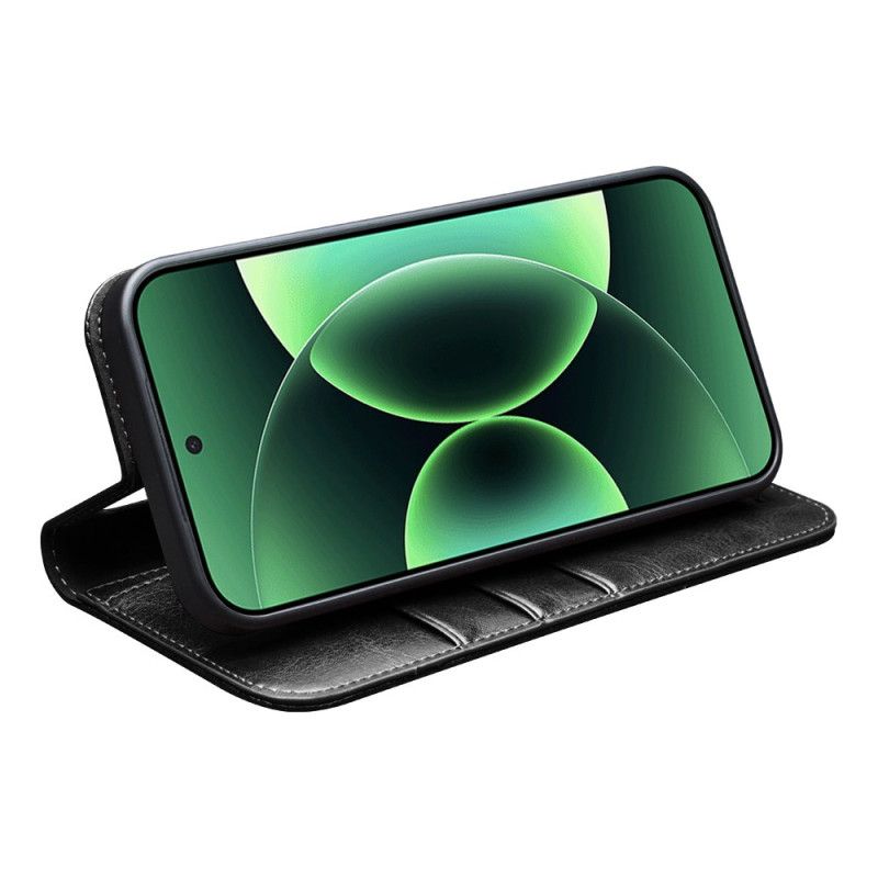 Flip Cover Xiaomi 17 Pro Max Qialino Ægte Læder