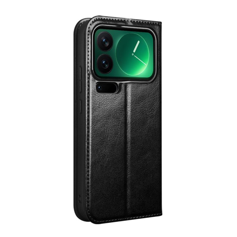 Flip Cover Xiaomi 17 Pro Max Qialino Ægte Læder
