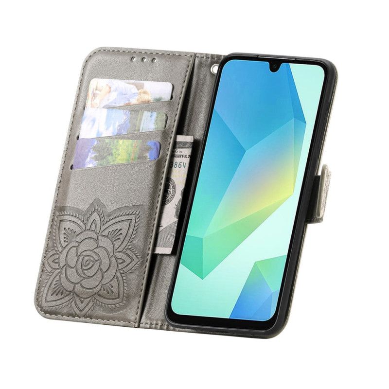 Flip Cover Xiaomi 17 Pro Max Sommerfugl Og Rhinsten