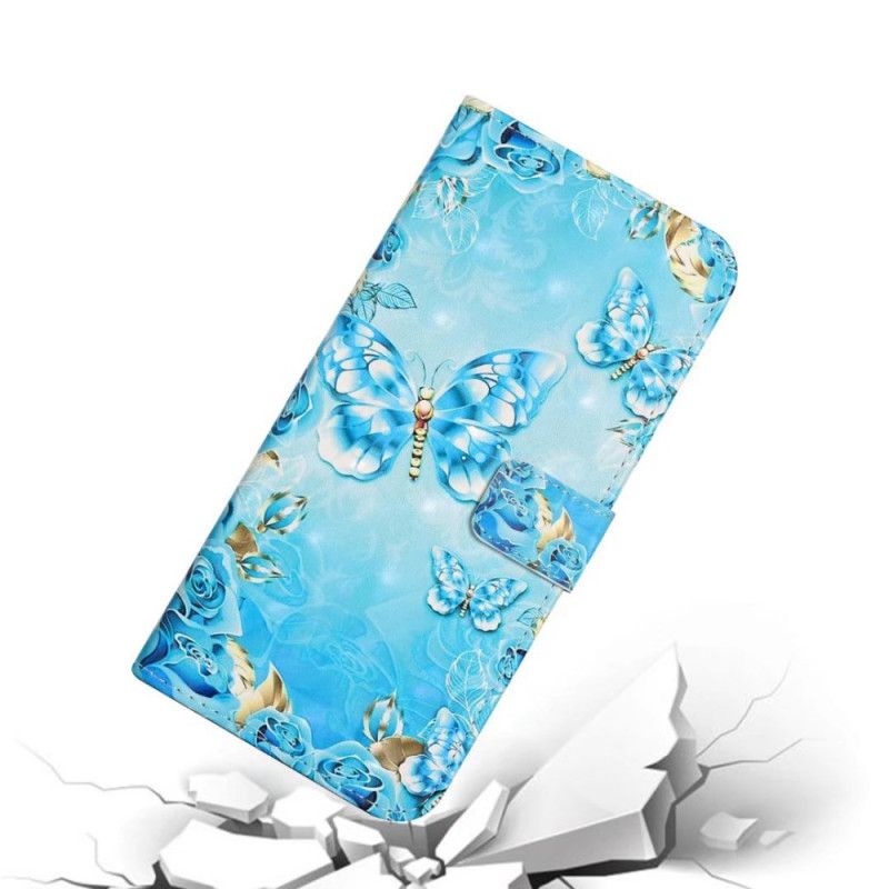 Flip Cover Xiaomi 17 Pro Max Sommerfugle Og Diamanter