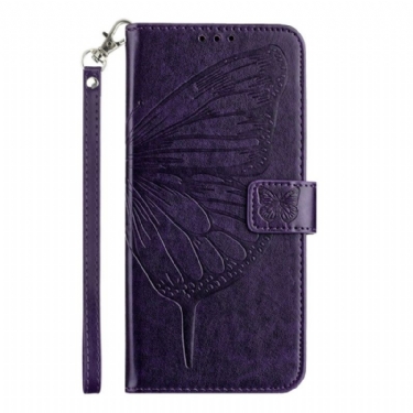 Flip Cover Xiaomi 17 Pro Max Sommerfugledesign Med Snor