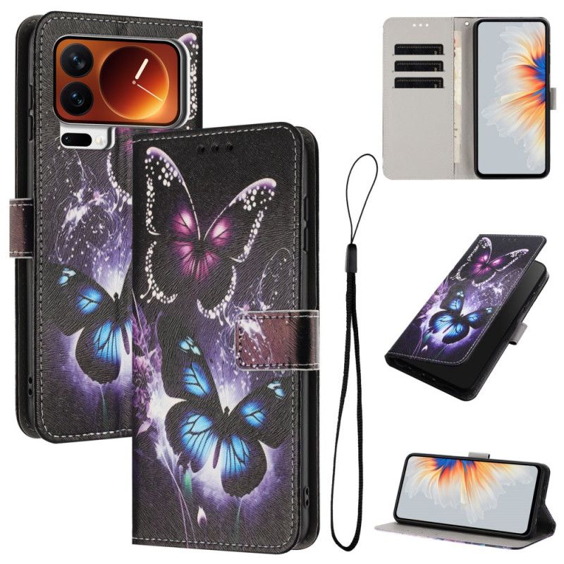 Flip Cover Xiaomi 17 Pro Max To Sommerfugle