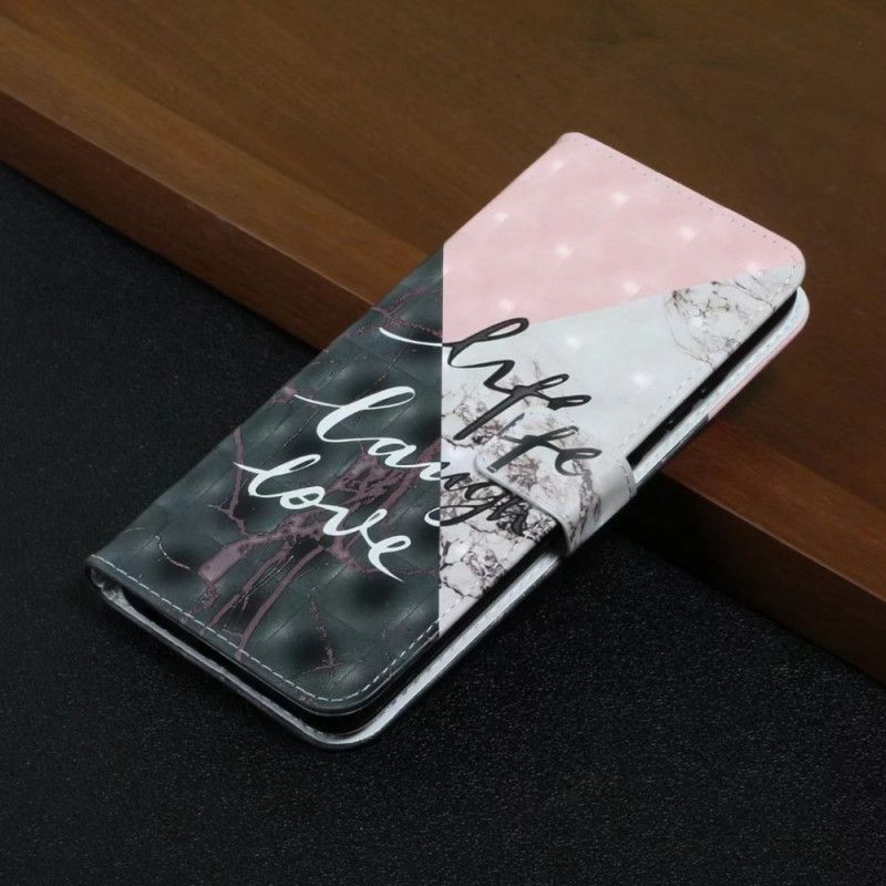 Flip Cover Xiaomi 17 Pro Max Trefarvet Marmor