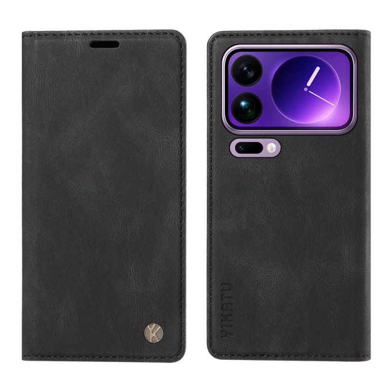Flip Cover Xiaomi 17 Pro Max Yikatu Ruskindseffekt