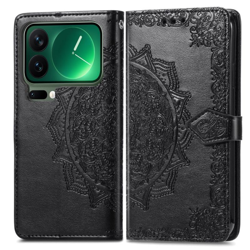 Læder Cover Xiaomi 17 Pro Max Barok Mandala
