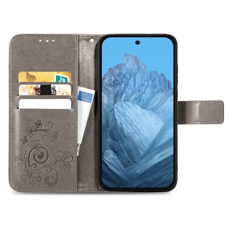 Læder Cover Xiaomi 17 Pro Max Firkløvere