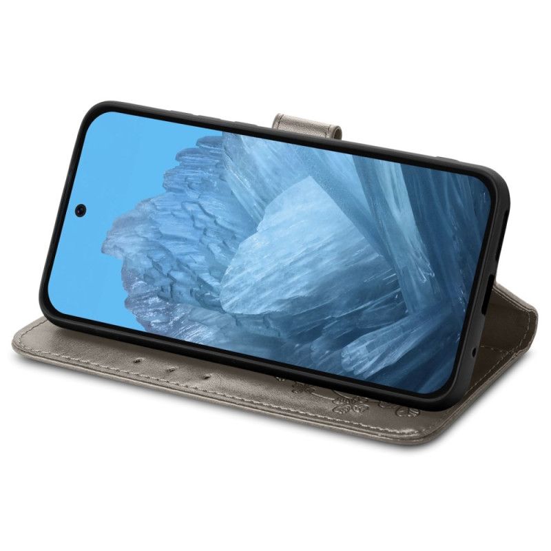 Læder Cover Xiaomi 17 Pro Max Firkløvere