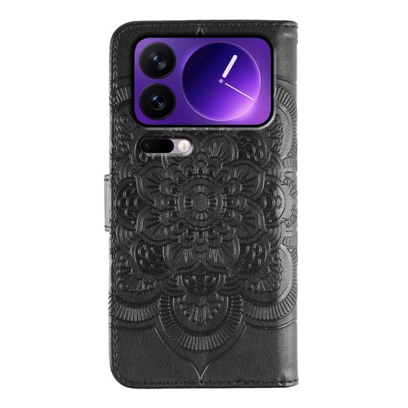 Læder Cover Xiaomi 17 Pro Max Mandala-mønster