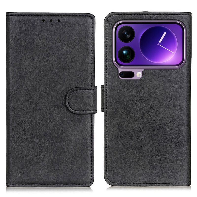 Læder Cover Xiaomi 17 Pro Max Mat Imiteret Læder