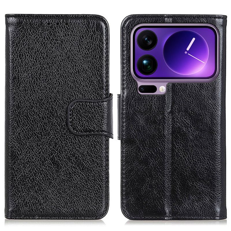 Læder Cover Xiaomi 17 Pro Max Nappalædertekstur