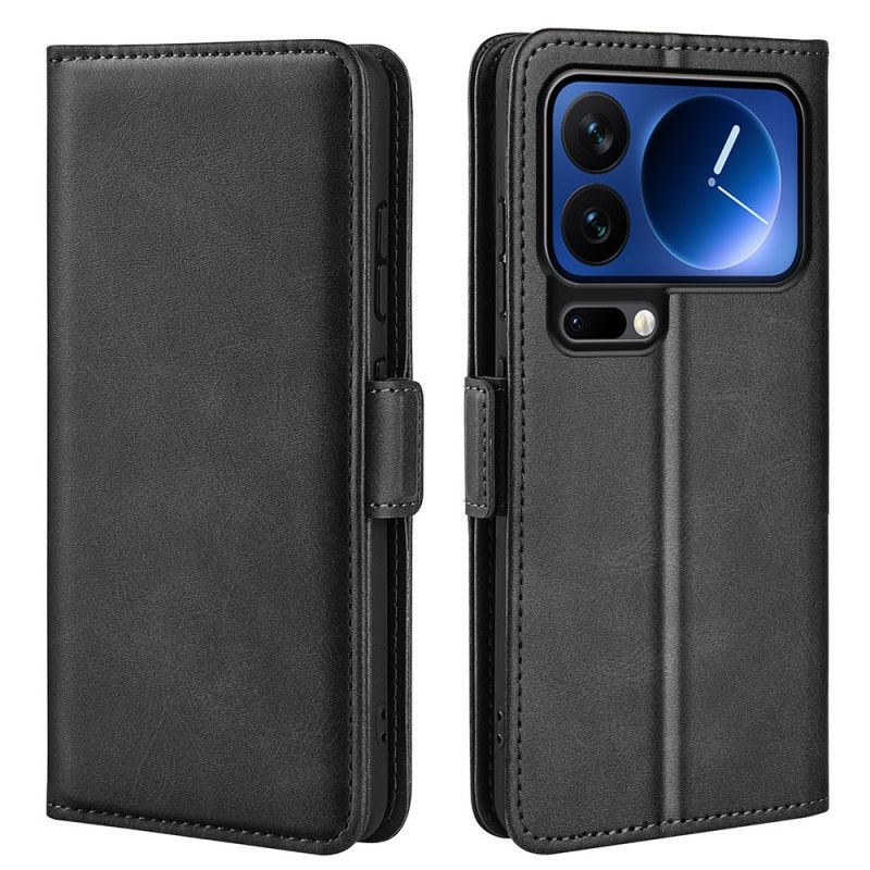 Læder Cover Xiaomi 17 Pro Max Telefon Etui Dobbelt Lås