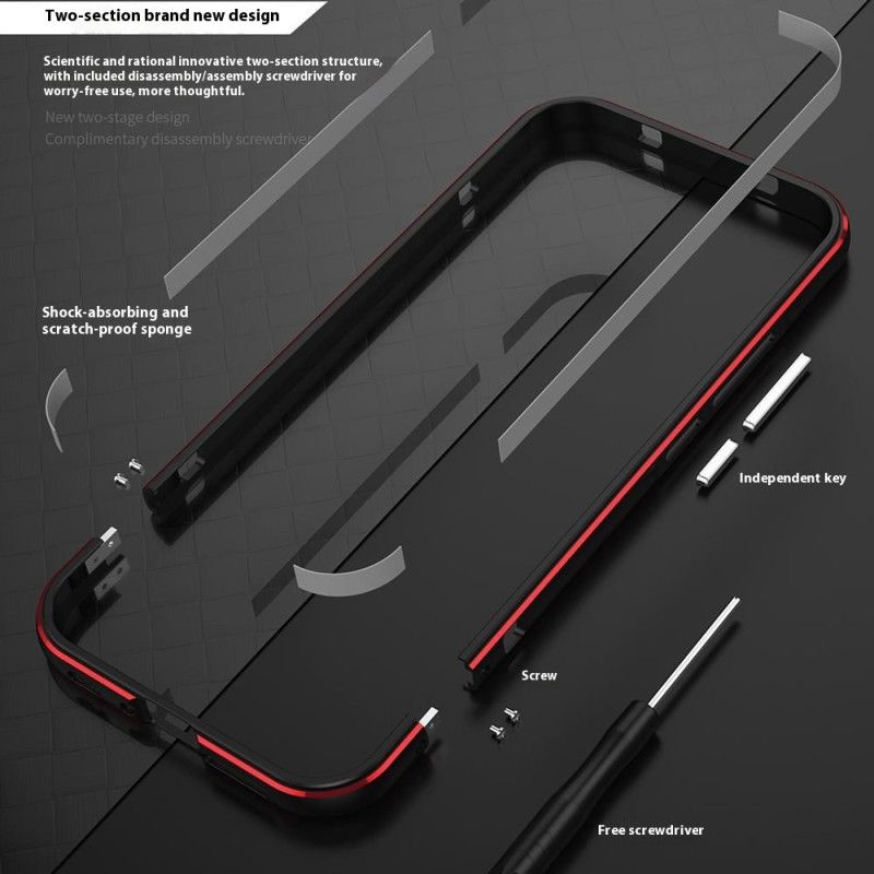 Xiaomi 17 Pro Max Linsebeskyttelsesbumper Og Metalramme