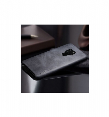 Cover Huawei Mate 20 Vintage Series Læder - Sort