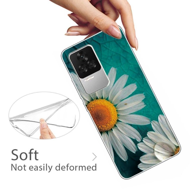 Mobilcover Poco F4 Original Daisy Flower