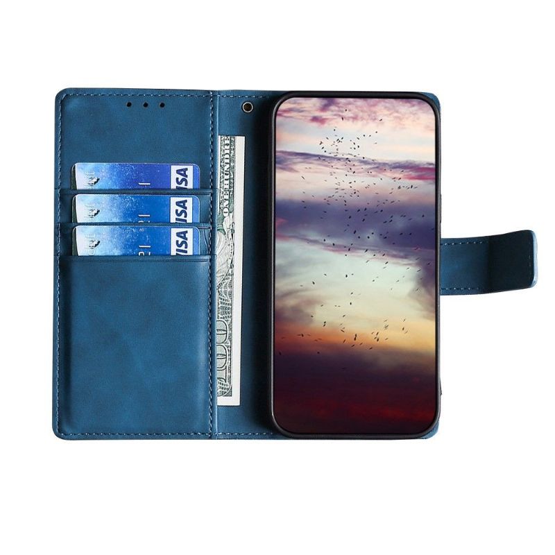 Flip Cover OnePlus 9 Pro Ana Imiteret Krokodillelæder