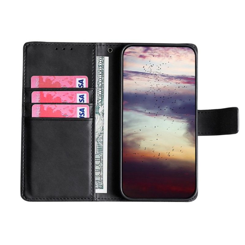 Flip Cover OnePlus 9 Pro Ana Imiteret Krokodillelæder