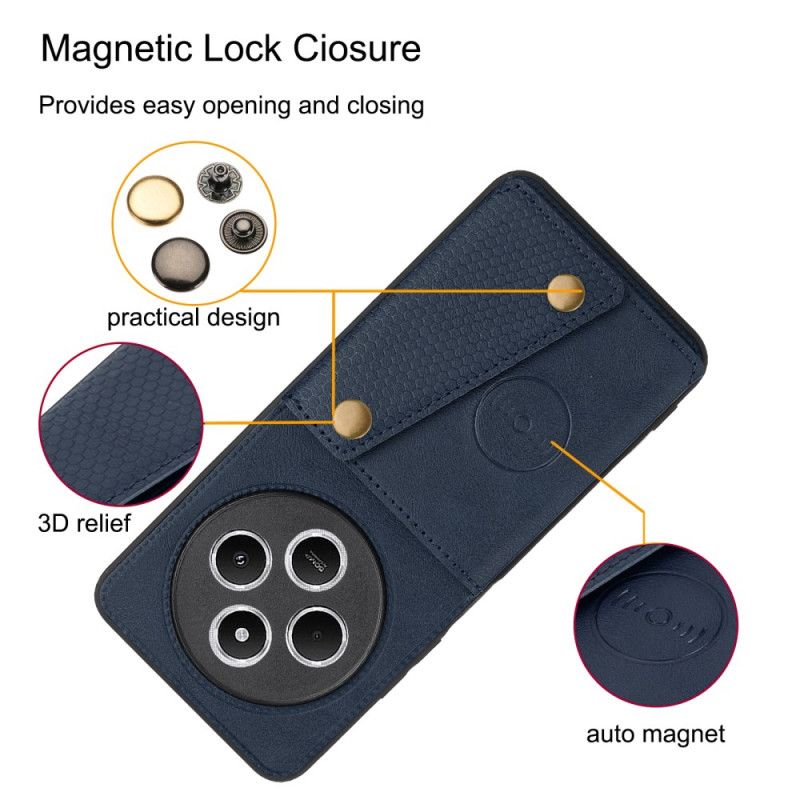 Cover Poco C75 Kortholder Og Stativ I Lædereffekt