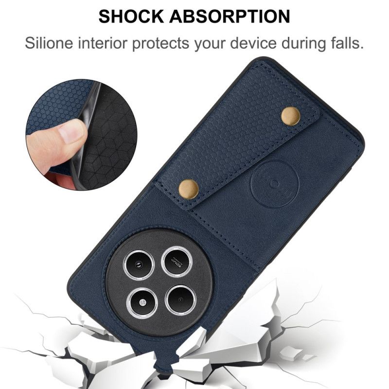 Cover Poco C75 Kortholder Og Stativ I Lædereffekt