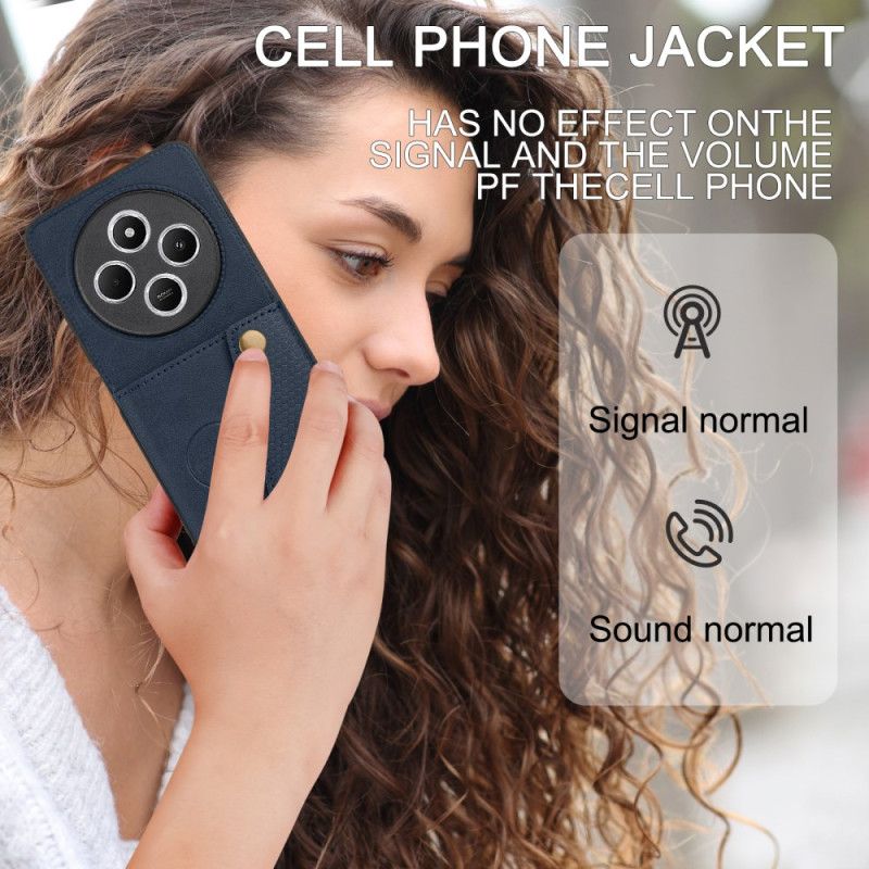 Cover Poco C75 Kortholder Og Stativ I Lædereffekt