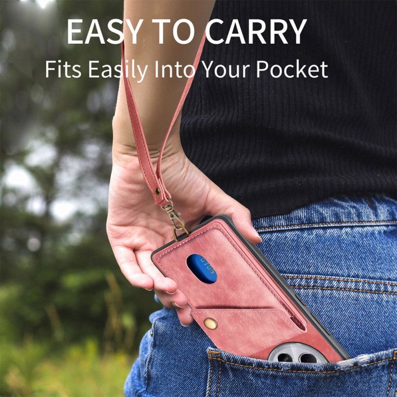 Cover Poco C75 Retro Kortholder Og Støtte