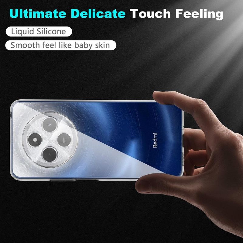 Cover Poco C75 Telefon Etui Anti-fingeraftryk Transparent