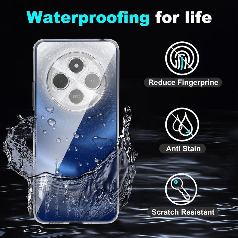 Cover Poco C75 Telefon Etui Anti-fingeraftryk Transparent