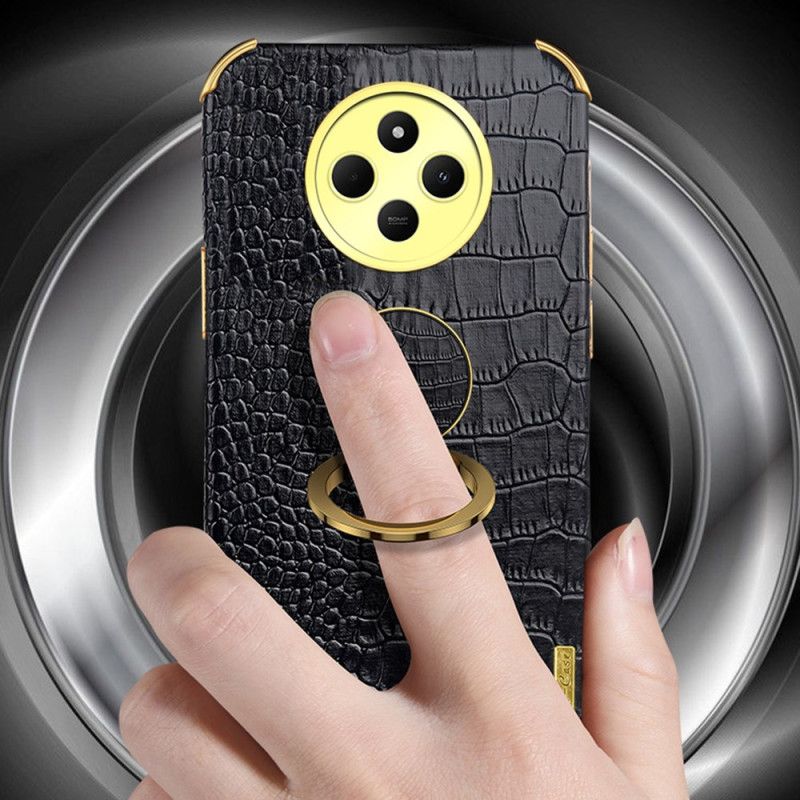 Cover Poco C75 Telefon Etui Krokodillestil Med Stativ
