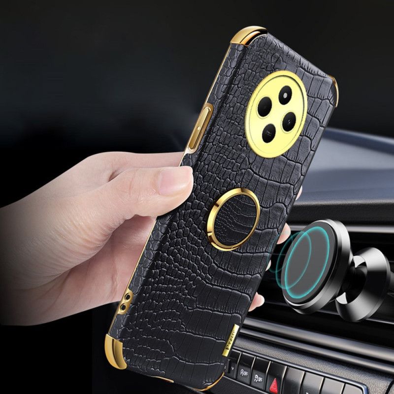 Cover Poco C75 Telefon Etui Krokodillestil Med Stativ