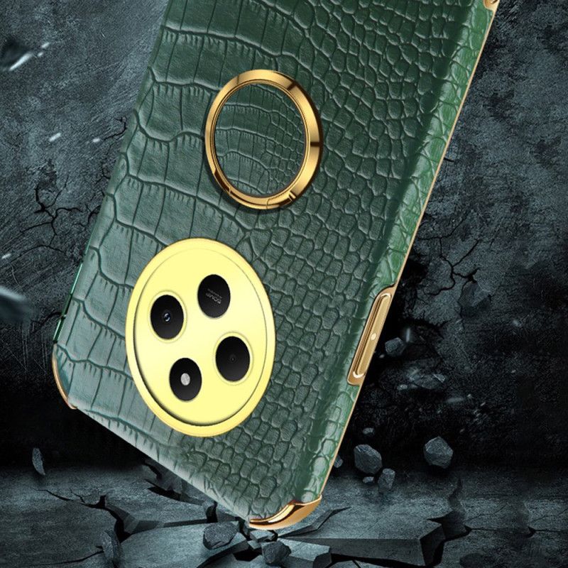 Cover Poco C75 Telefon Etui Krokodillestil Med Stativ