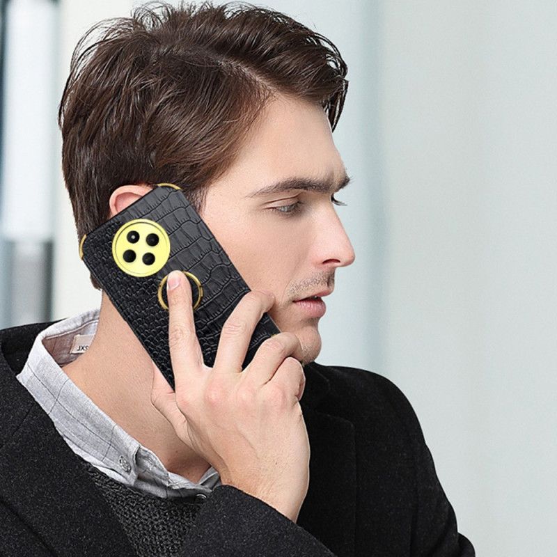 Cover Poco C75 Telefon Etui Krokodillestil Med Stativ