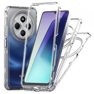 Cover Poco C75 Transparent Med Frontramme