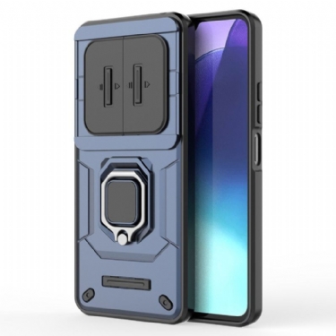 Cover Til Poco C75 Holdbart Ringcover Med Glidende Linsebeskytter