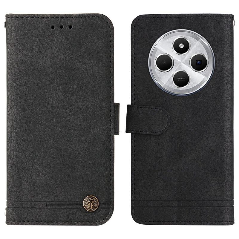 Flip Cover Poco C75 Dekorativ Nitte