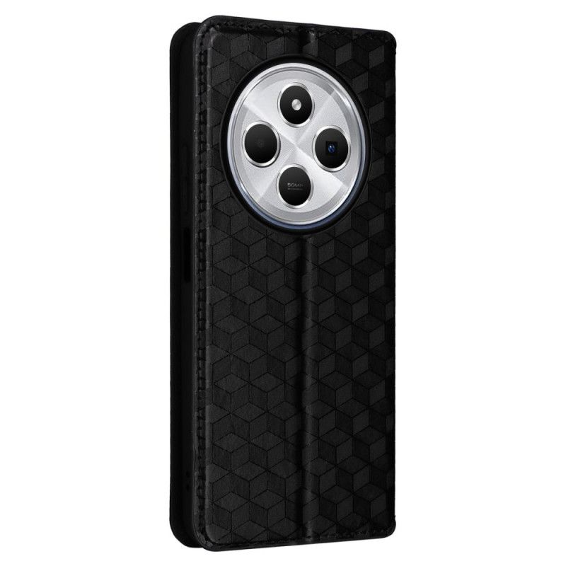 Flip Cover Poco C75 Diamantmønster