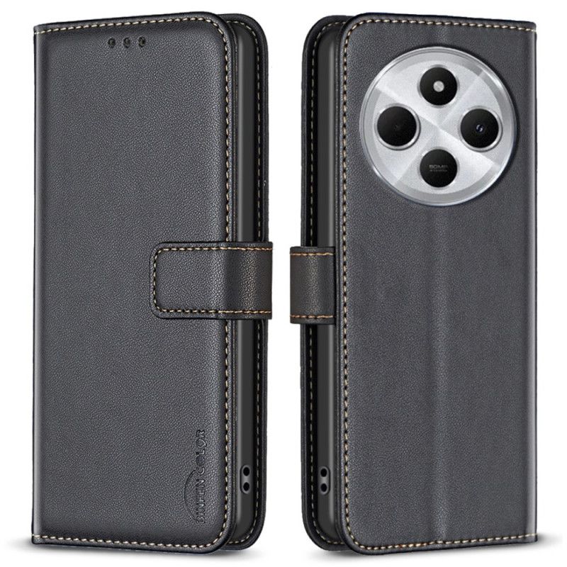 Flip Cover Poco C75 Klassisk Binfen Farve