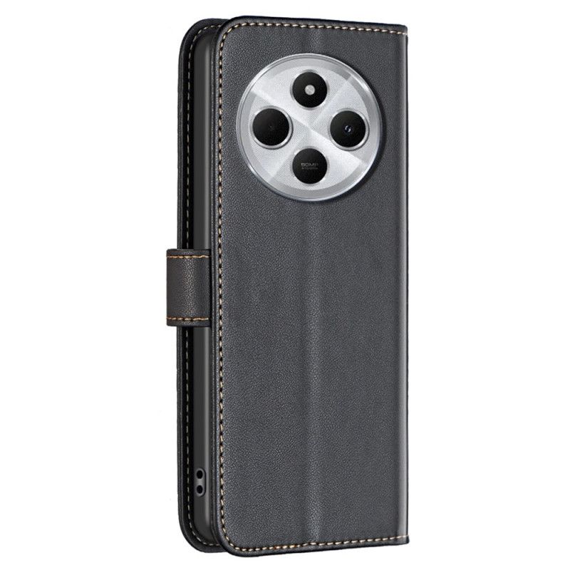 Flip Cover Poco C75 Klassisk Binfen Farve