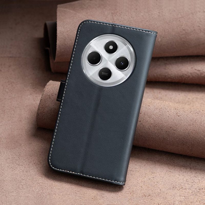 Flip Cover Poco C75 Klassisk Binfen Farve