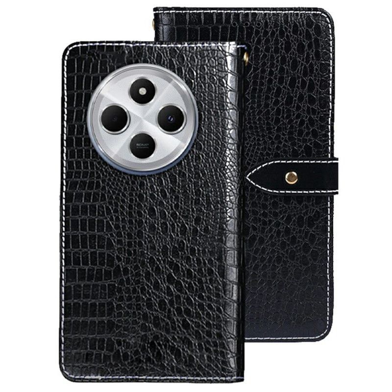 Flip Cover Poco C75 Krokodilleeffekt Idewei