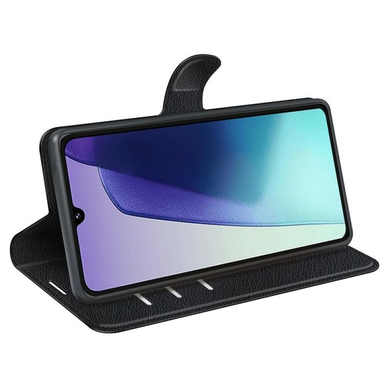 Flip Cover Poco C75 Litchi Kunstlæder
