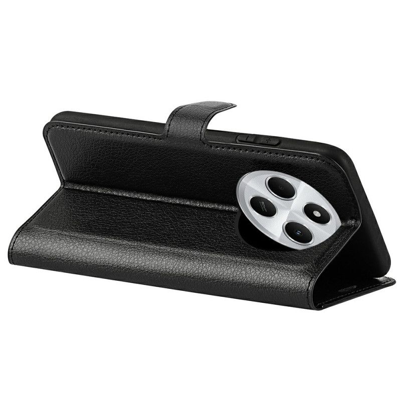 Flip Cover Poco C75 Litchi Kunstlæder