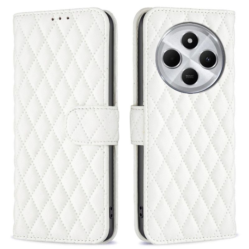 Flip Cover Poco C75 Quiltet Binfen Farve