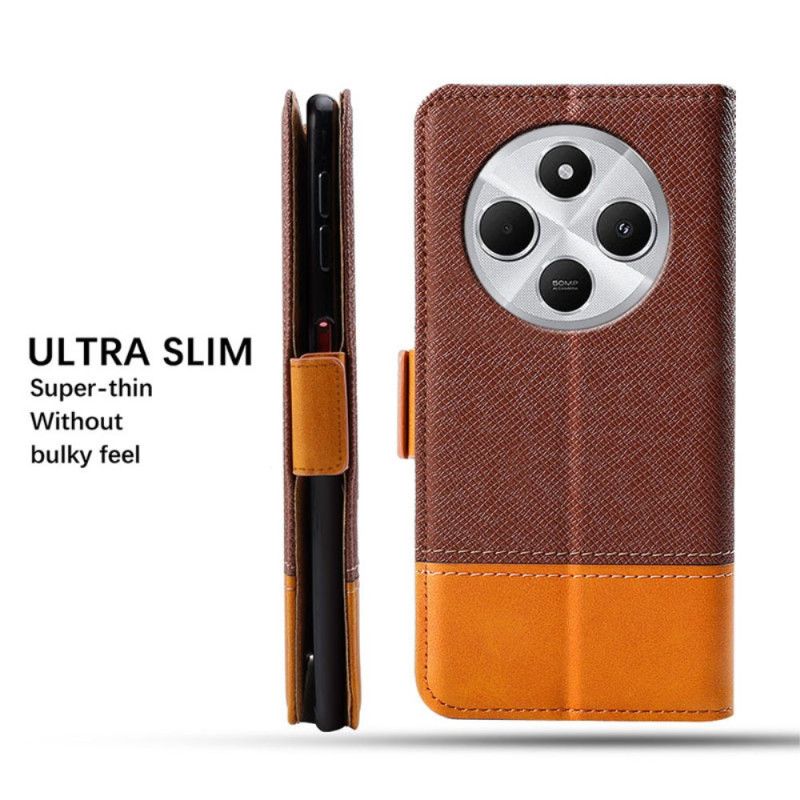 Flip Cover Poco C75 To Teksturer