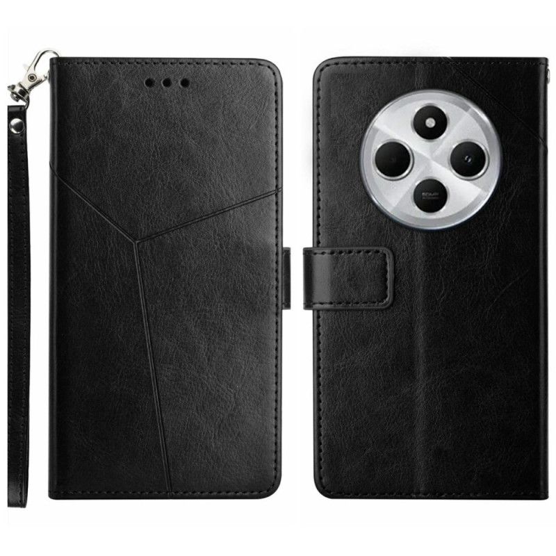 Flip Cover Poco C75 Y-design Med Rem
