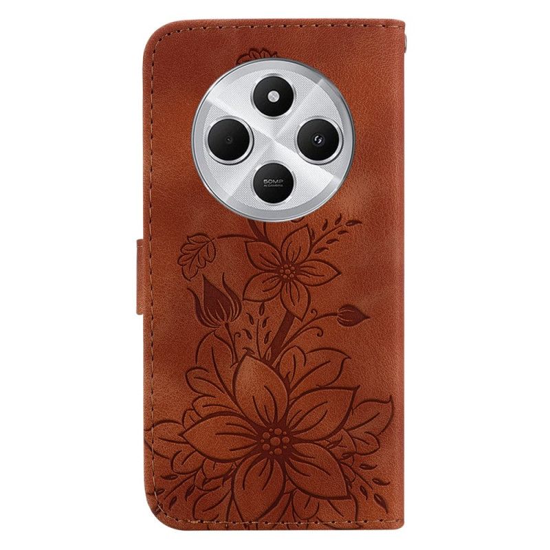 Flip Cover Til Poco C75 Fleur-de-lis