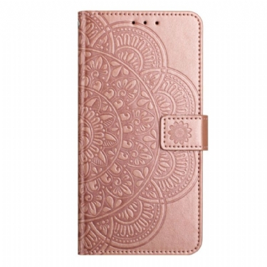 Flip Cover Til Poco C75 Mandalaprint Med Snor